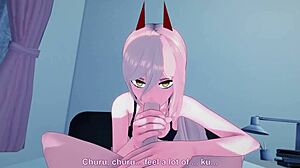 yo, power from chainsaw man in wild 3d hentai action! 😍