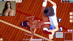 Yoruichi's intense pleasure experience in the world of Bleach