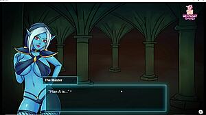 the void club part 8, dancing babe drives me wild with hardcore moves. i can't resist her anime charm!