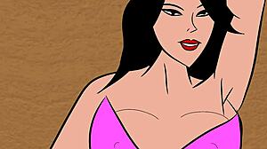 Beautiful big-boobed women in uncensored cartoon porn