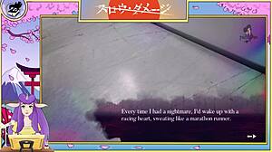 Muscular gay man gets hurt in this Hentai VTuber video