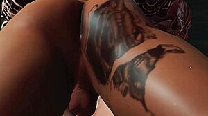 Midnight3D动漫风格激烈操屄场景