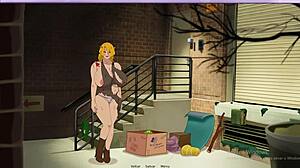 Halloween special of Secret house: the babysitter gets naughty