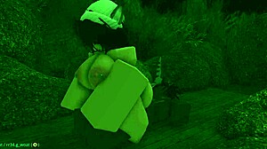 just caught this chick getting pounded hard by the pond, didn’t expect that.