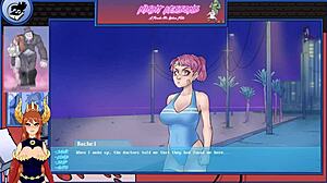 Night Lessons Part 11: Big Boobs Swimsuit Action Wow!