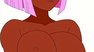 Hentai art: Transgender beauty in action