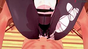 Sunako Nakahara 办公室女孩问：下班后想操吗？3D幻想