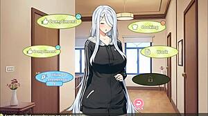 Summer Clover Harem Hentai Game Ep 17 Features Nun Sister Sucking Finger in Public