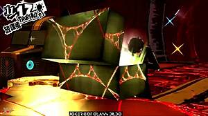 Futaba Sakura's curvaceous body helps to cure her teammates in Persona 5