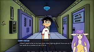 Danny Phantom Amity Park: Nurse uncovers secret with redhead milf