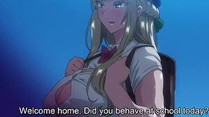 hentai girl anime: big tits and ass in steamy action