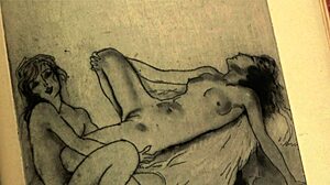 Raw Vintage erotic drawings collection