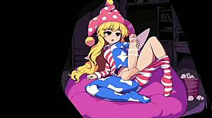Futa and solo action in a compilation of erotic cartoons