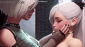 3D animated femboy sex adventure