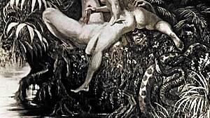 Vintage erotic art for connoisseurs