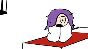 Teacher Animation Blowjob in French Class