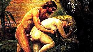 Vintage erotic drawings showcase sensual retro charm in bold style