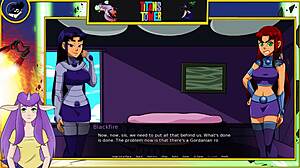 Goth teen titans tower part 1 with lizard queen and monster cock