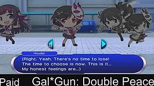 Gal Gun asks, 'Ready for double peace in episode 2-1?'