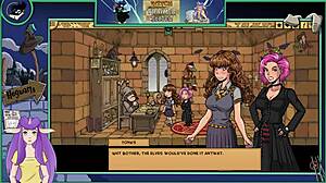 Magic school girl gets her tits spanked in Witch Trainer: Silver Part 23