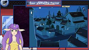 avatar the last airbender four elements trainer part 30 shower orgasm