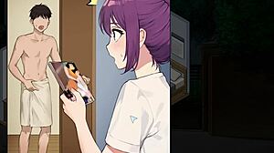 My youthhood friend caught me with porn magazine Inari