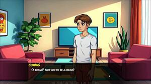Rick and Morty's wild orgy party in Demonium's parody game