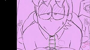 Big-boobed and big-assed anime action