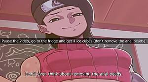 Sakura and her friends from Konoha test your mettle as a ninja with some rough femdom action