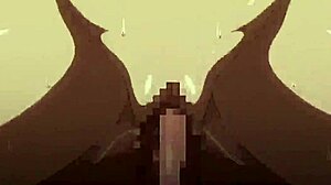 Solo Hentai Babe Plays with Big Tits and Pussy