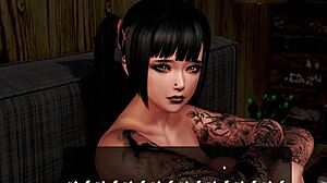 Complete Gameplay - Pale Carnations Part 30 - Rough POV with Big Tits Whore