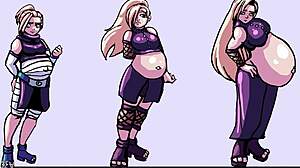 Cartoon and anime pregnant expansion scenes in September 2019