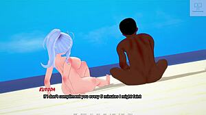 Shadows of Summer Part 2: Eng Model Sucks and Rides Big Cock in Game.