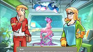 Space rescue: Code Pink long-term study in hentai form