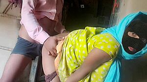 Hot girls in the village have sex at home
