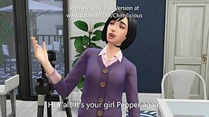Pepper Stars in Steamy POV Porn with Wild Riding Moves