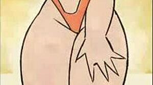Beautiful girls with great physiques in hot scenes in anime and manga