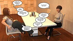 Cartoon adult movie - Office party Chapter 06b