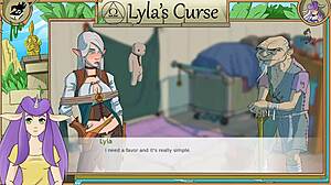 Lyla's Curse Continues with Nipple Rings on Elf