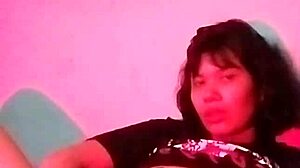 Enjoying anime and sitting on a sex toy at the same time