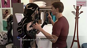 Beautiful cosplayer gives me a sloppy blowjob on knees
