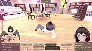 Cartoon porn with anime and manga-like characters