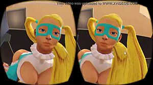R. Mika in action in Street Fighter V