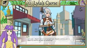 Lyla's Curse Continues with Nipple Rings on Elf