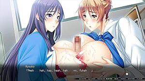 Married women teachers with big bosoms, hypnosis in animated porn
