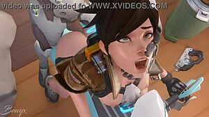 Fuck You Betta with Overwatch group banging in 3D hentai