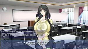 Asagi's mom seduces her daughter in this hentai
