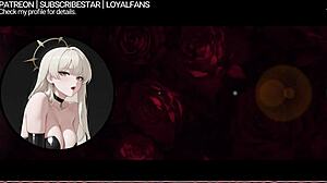 Femdom chastity audio with AI-generated art and roleplay