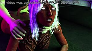 projekt passion gameplay with a hot blonde demon girl in action