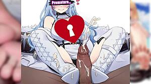 Femdom game with boots and cum - a unique challenge